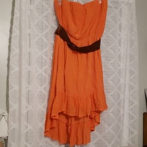 Maurices hi lo dress with belt